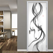 Load image into Gallery viewer, 3D Door Sticker Wood Adhesive Waterproof Wallpaper for Doors Living Room Bedroom Poster DIY Mural Decals Home Decor deursticker