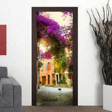 Load image into Gallery viewer, 3D Beautiful Landscape Door Sticker For Living Room Bedroom DIY PVC Self Adhesive Wallpaper Waterproof Mural Decals deursticker