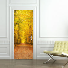 Load image into Gallery viewer, 3D Beautiful Landscape Door Sticker For Living Room Bedroom DIY PVC Self Adhesive Wallpaper Waterproof Mural Decals deursticker