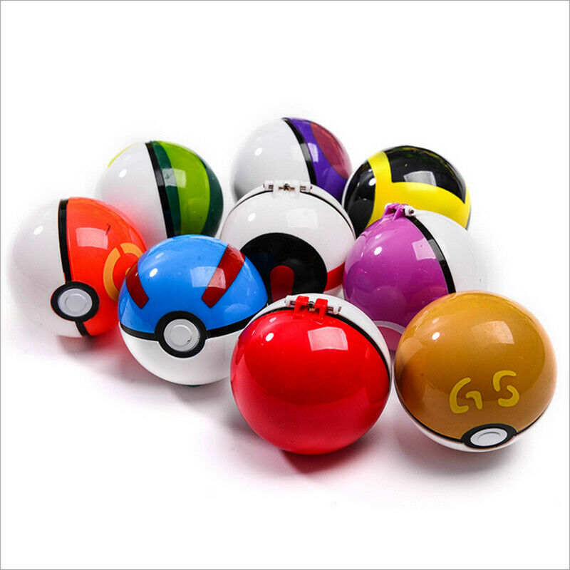 Creative Pokemon with 9x Pikachu Poke ball Cosplay Pop up Poke