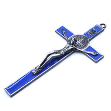 Load image into Gallery viewer, Church Relics Jesus on the Stand Cross Wall Crucifix Antique Home Chapel Decor  M0XD
